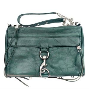 Rebecca Minkoff MAC Daddy Leather Bag Hunter Green